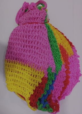 Picture of 1 pcs Bathroom Shower Scrubber, hand kushikata for Shower brush for Body Cleaner - Multicolor