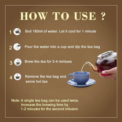Picture of ow'real cinnamon liquid yoga - 25tea bags