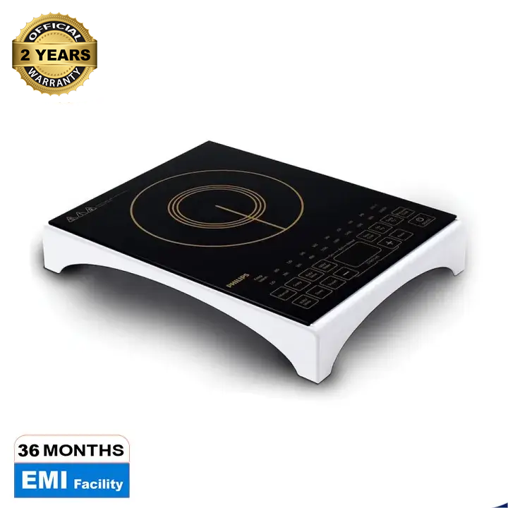 Picture of Philips induction cooker HD4938 /01 (2100W)Micro Crystal Plate, Auto-Off Program, Cool-to-Touch Surface, No Flame Cooking (2 Year Official Warranty)
