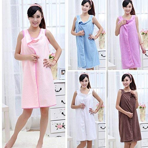 Picture of Microfiber Wearable Bath Towel /Bathrobe for Women/Girl