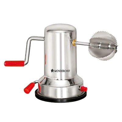Picture of Stainless Steel Coconut Scraper Coconut Scrapper for Kitchen Vacuum Base Coconut Scraper, Silver