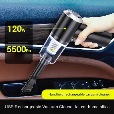 Picture of Portable Mini 2 In 1 Vacuum Cleaner For Car & Home