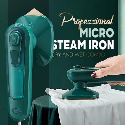 Picture of Mini Garment Steamer Handheld Wet Dry Steam Iron Portable Ironing Steamer Machine For Home