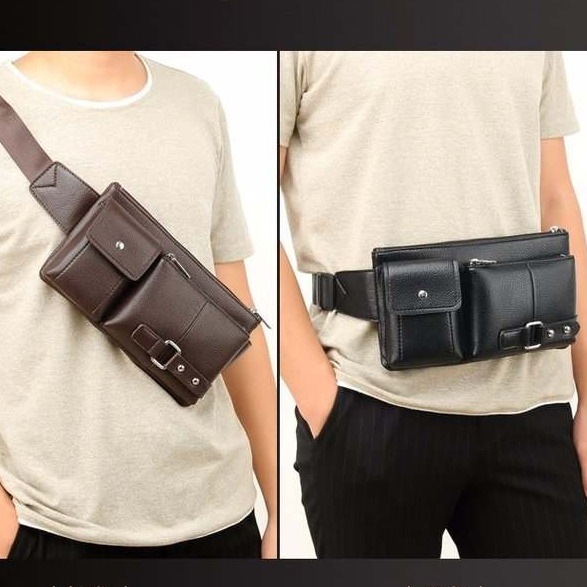 Picture of Men Fashion Multifunctional Shoulder Bag Crossbody Bag Waist Bag - Bag