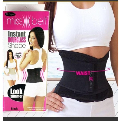Picture of Double Part Miss Belt Waist Slimming Body Shaper For Fat Burner