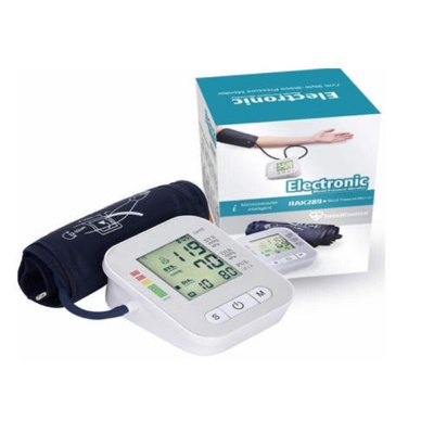 Picture of Digital Blood Pressure Machine- BP Machine BP Check Machine Blood Pressure Monitor- Accurate Health Monitoring Device - White