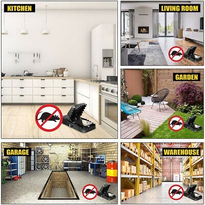 Picture of 2pcs Mouse Trap Mouse Finger Live Trap Rat trap Black