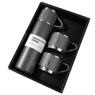 Picture of Double-layer Stainless Steel Thermal Coffee Tumbler Business Travel Water Bottle Tea Infuser Bottle With Portable Water Cup-500 Ml