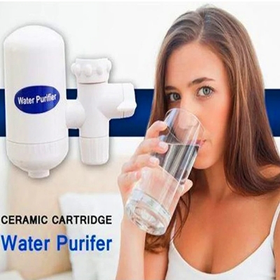 Picture of Water Purifier Tap Faucet Water Filter Purifier - White
