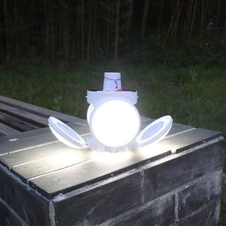 Picture of LED Solar Lights Outdoor Lighting Waterproof Solar Powered Light  Security Lights Outside Wall Lamp - White