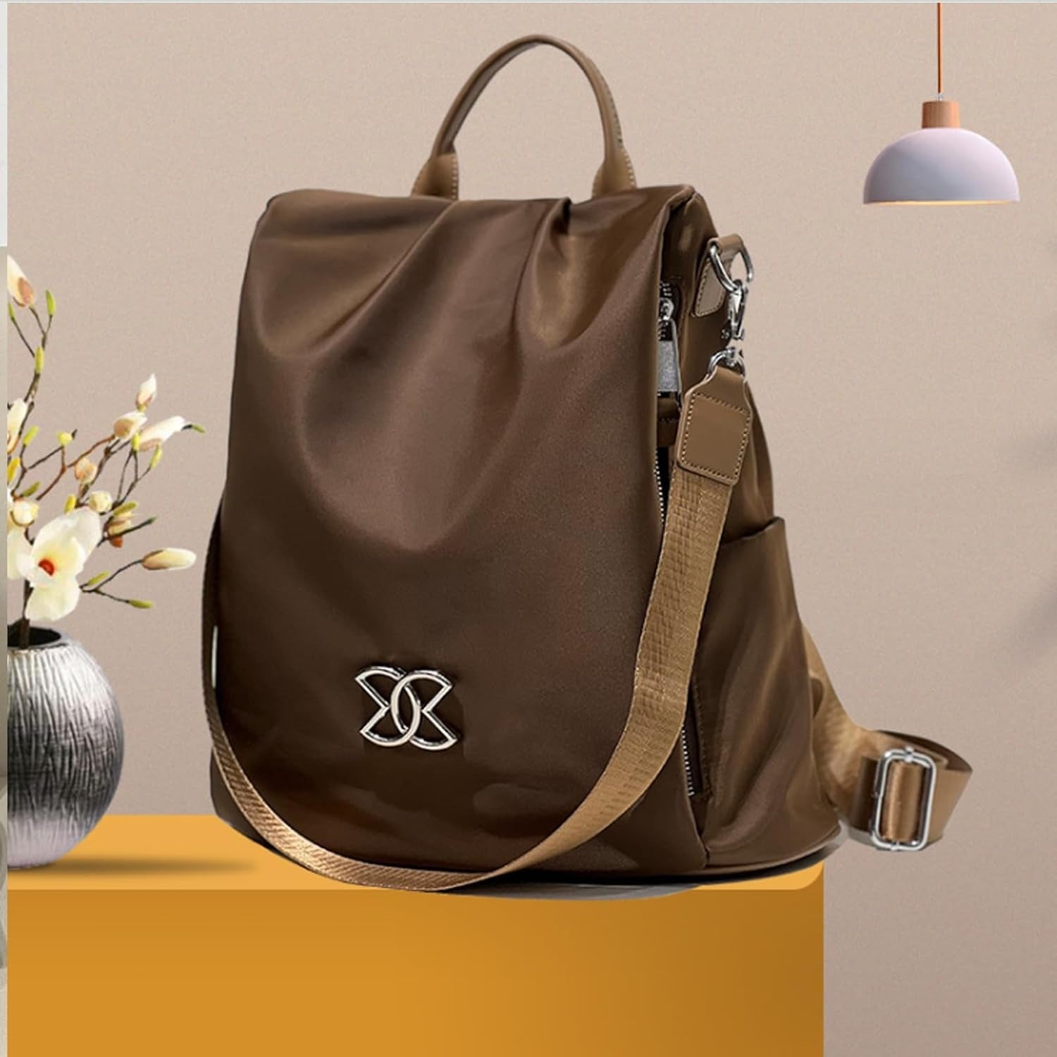 Picture of Luxury Designer Backpack Waterproof Women Office Backpack Large Capacity Travel Backpack New Shoulder Bags