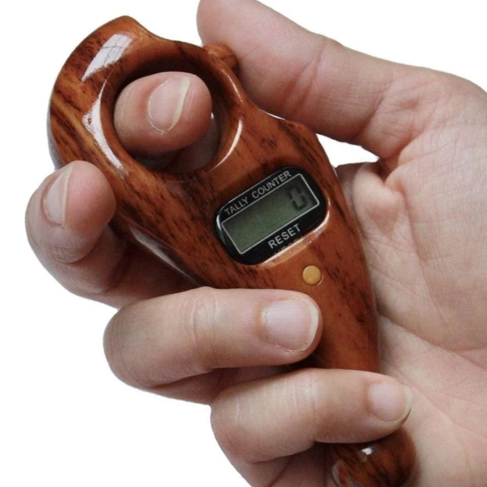 Picture of Muslim LED Compass Finger Tasbih Digital Beads Counter - Digital Tasbeeh Counter