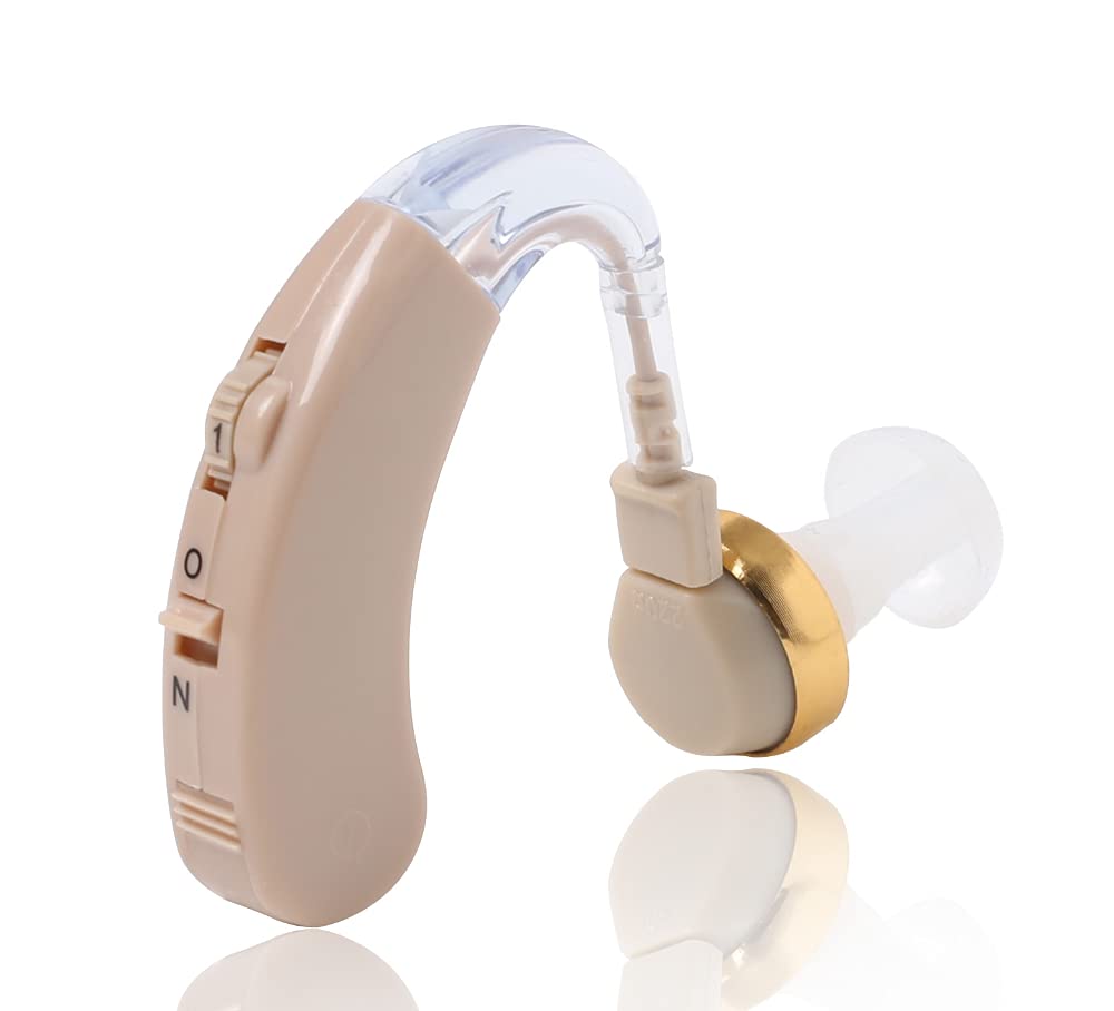 Picture of Hearing Aid Machine Ear Hearing Machine for Old Age - Pink