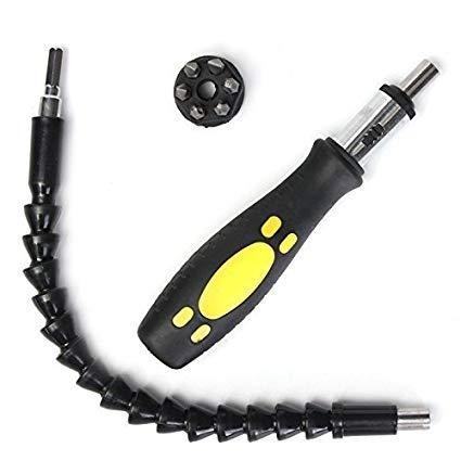 Picture of Snake bit 6 in 1 Screw Driver Tool Kit Socket set - Black