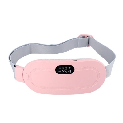 Picture of Heating pad for Period Cramps & Vibration sliming Massage belt - Pink