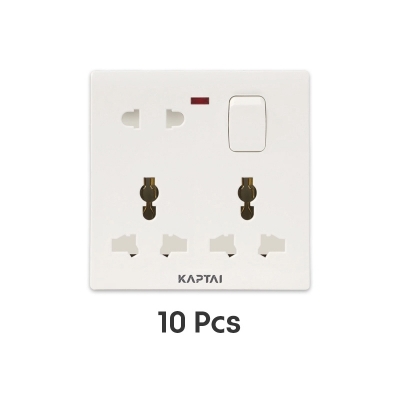 Picture of KAPTAI 8-Pin Multi Socket (10 Pcs)-White