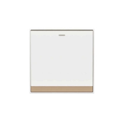 Picture of HEE By HAMKO Lotus XL 1 Gang 2 Way Switch-White