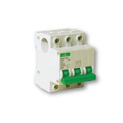 Picture of HEE By HAMKO ECO-G Circuit Breaker (MCB) Three Pole 32A 4.5KA-White