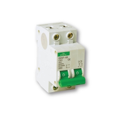 Picture of HEE By HAMKO ECO-G Circuit Breaker (MCB) Double Pole 10A 4.5KA-White