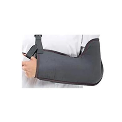 Picture of Arm Sling Pouch For Fracture Support For Arm Movement (Any Color) - Black,(M Size)