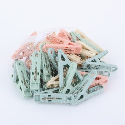 Picture of China 50 Pcs Colorful Clothes Peg Set – Strong Grip Plastic Clips