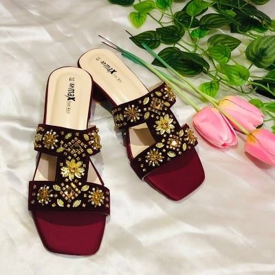 Picture of Ladies Premium Quality Super Design High Heel Shoes | Pakistani Heel