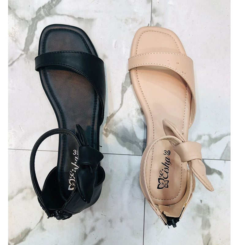 Picture of Exclusive Belt System Fashionable Look Shoes For Women and Girls | Girls Cute Slim Heel Shoes