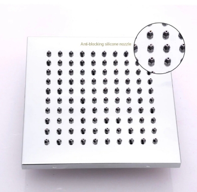 Picture of 6”rainfall shower head  with anti blocking stainless steel nozzle (Silver)