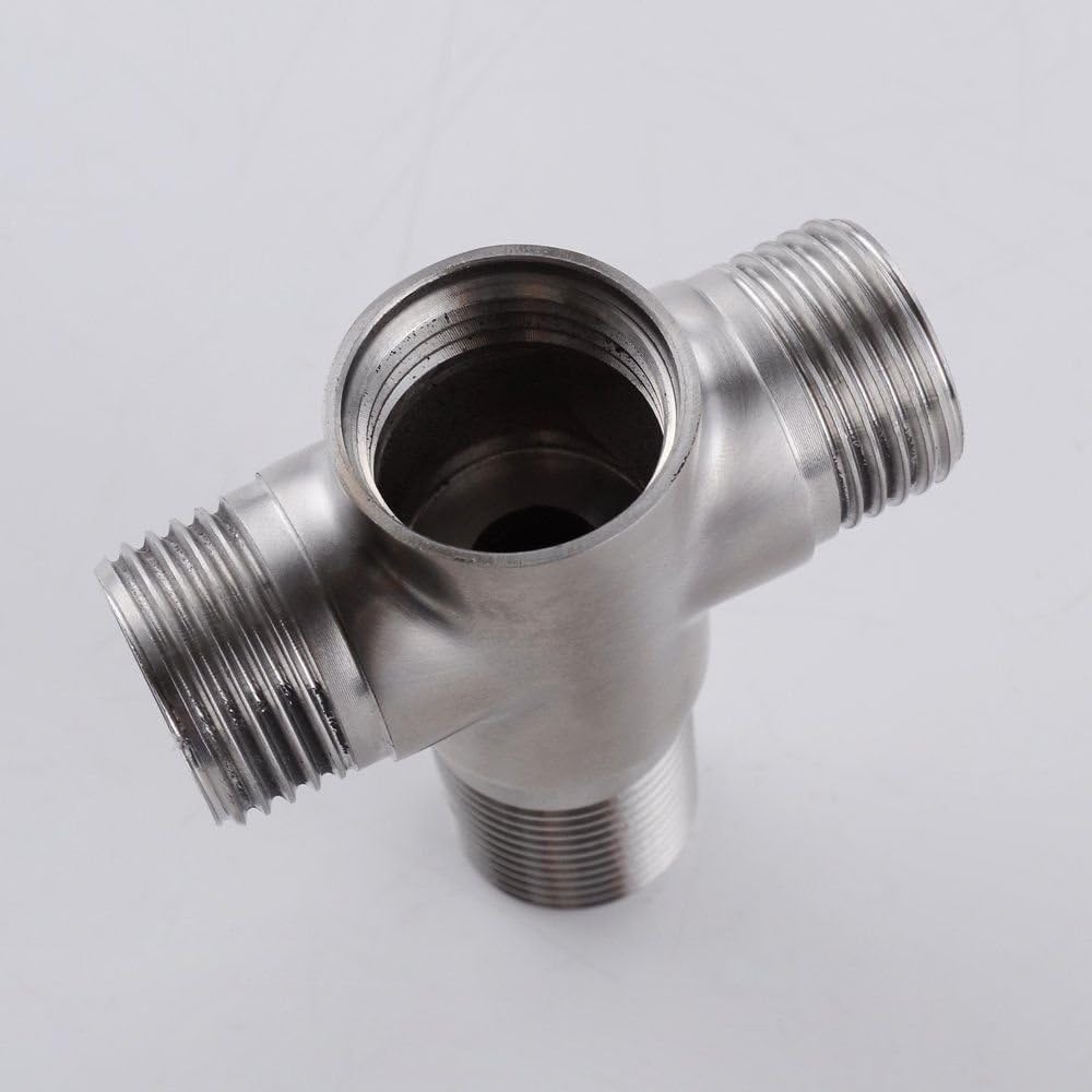 Picture of STAINLESS STEEL TWO IN 1 ANGLE VALVE (Silver)