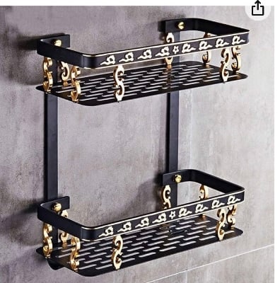 Picture of ANTIQUE Double layer china wall self (Black)