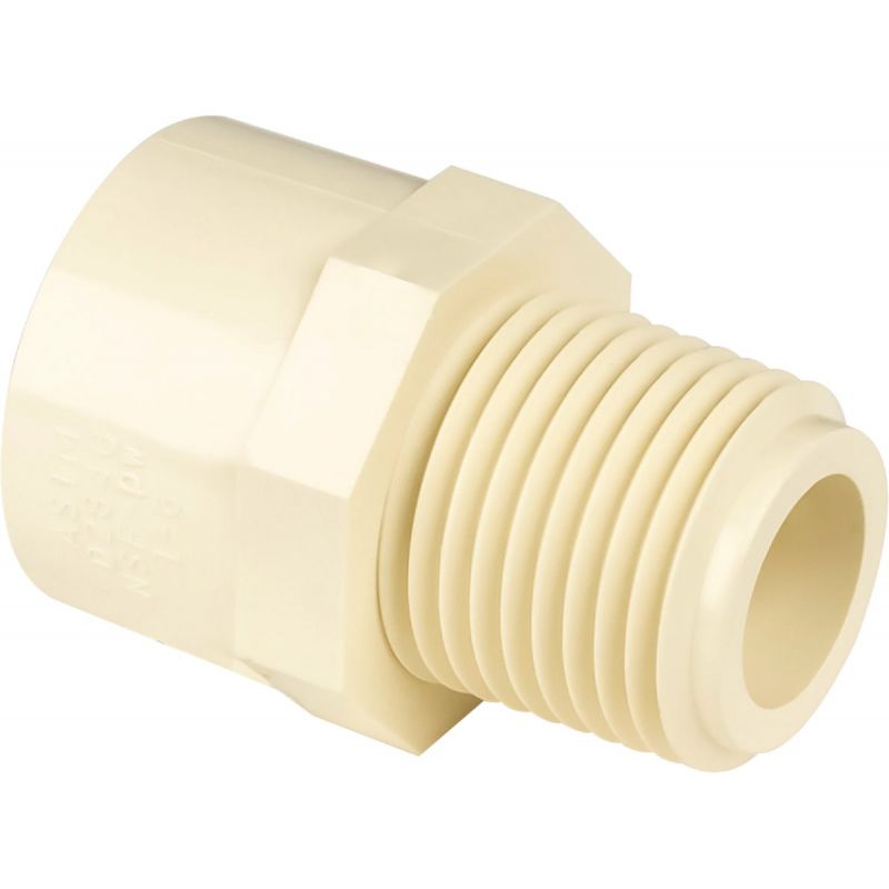 Picture of ERA 1/2X3/4 CPVC THREAT MALE ADAPTAR (Ivory)