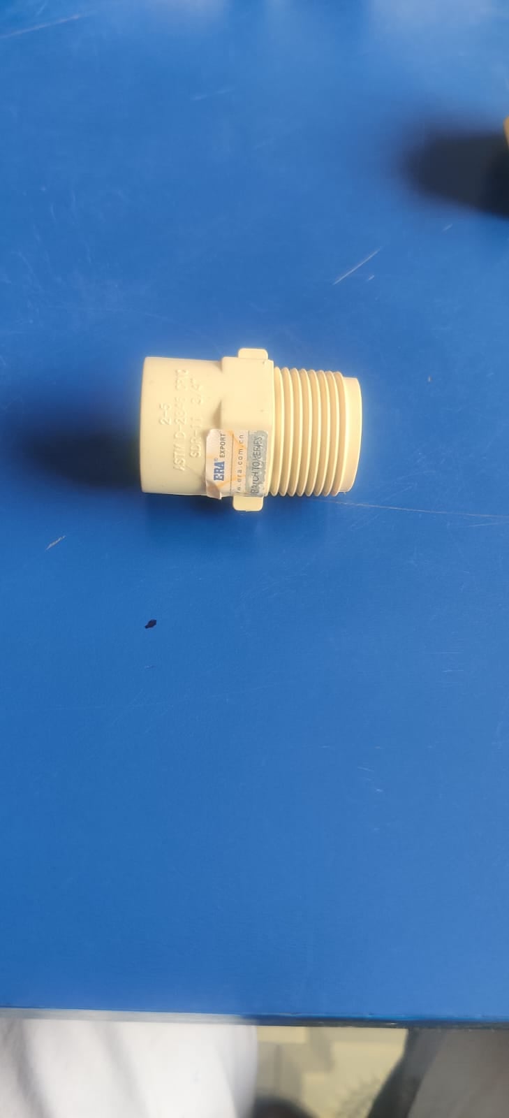Picture of ERA 3/4 CPVC THREAT MALE ADAPTAR (Ivory)