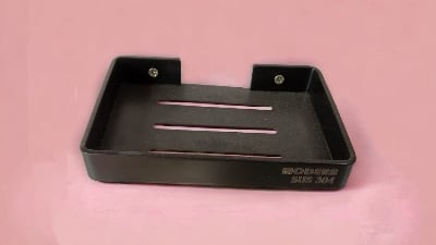 Picture of Wall Mounted Stainless Steel Soap Case black (Black)