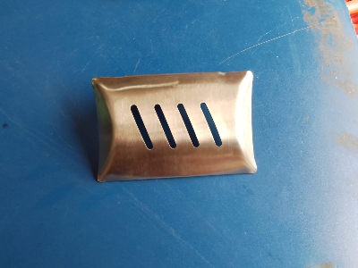 Picture of Wall Mounted curve Stainless Steel Soap Case (Silver)