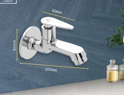 Picture of LUXURY BRASS WATER TAP SQUARE SHAPE (Silver)