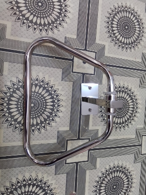 Picture of Square wall mounted towel ring (Silver)