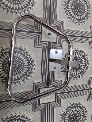 Picture of Square wall mounted towel ring (Silver)