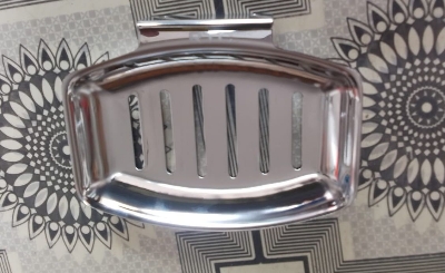 Picture of Stainless Steel Soap case - Bathroom Soap Stand Soap dish Holder (Silver)