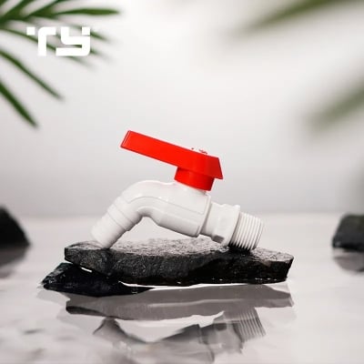 Picture of CHINA PVC HOSE BIB COCK (White)