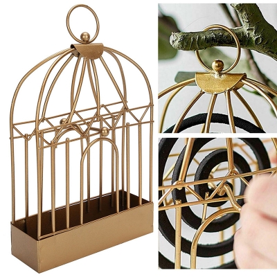 Picture of Mosquito Coil Holder Mosquito Repellent Coil Holder Gold,Vintage Mosquito Coil Holder