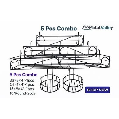 Picture of Balcony garden combo-1 (Black)