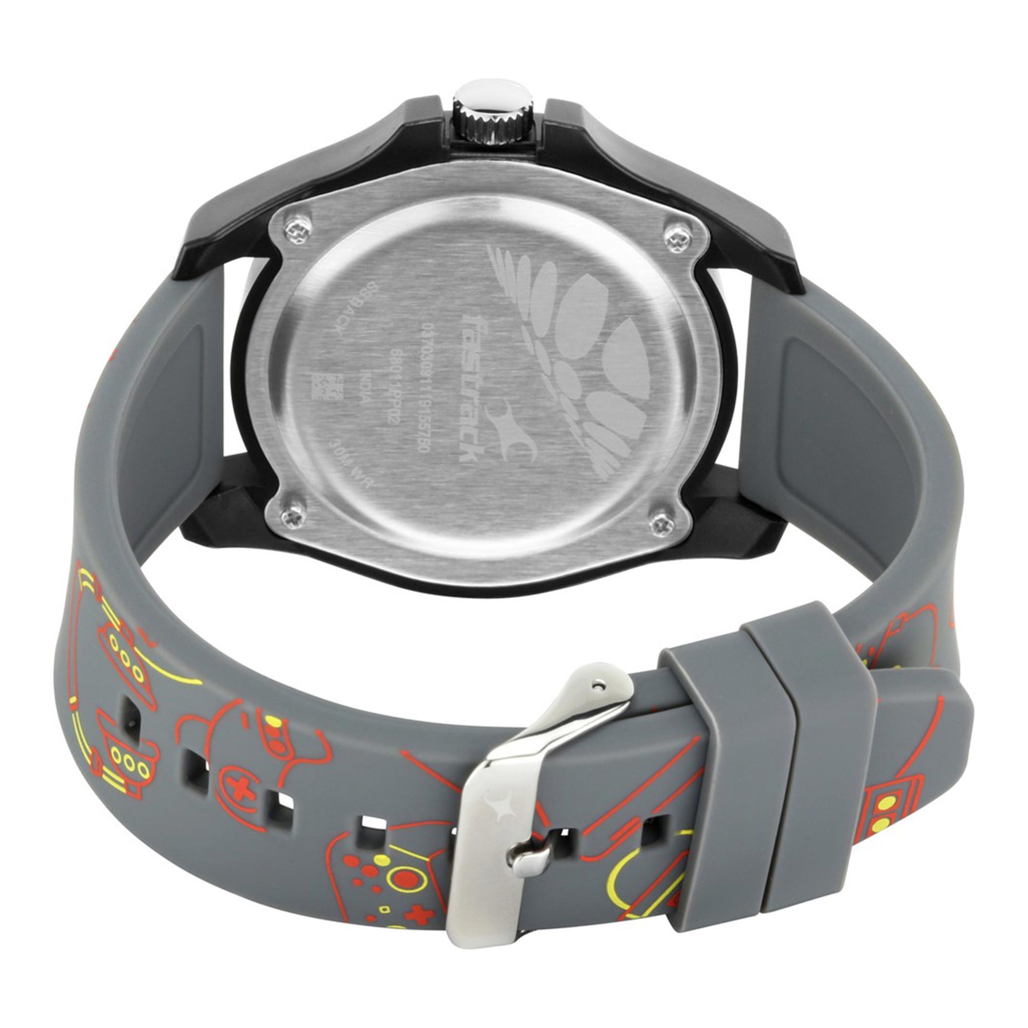 Picture of Fastrack Arcade Quartz Analog White Dial Silicone Strap Unisex Watch