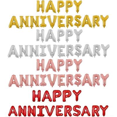Picture of Happy Anniversary  Set Wedding Party Decoration Balloon