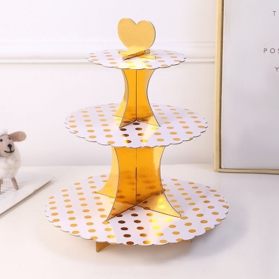 Picture of Portable Cupcake Stand for Parties and Events, Birthday Decorations