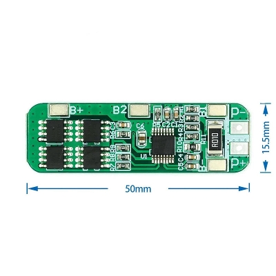 Picture of Dry Battery 1.5V AA 3G orges (4 Pcs) Pencil Battery Size (Silver)