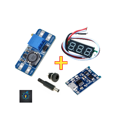 Picture of UPS Kit, DIY Wi-Fi Mini UPS Kit FOR UNO & router (Multicolor)