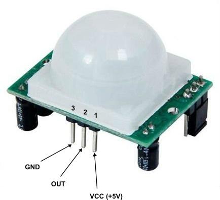 Picture of Motion Detection Sensor (PIR) (Silver)