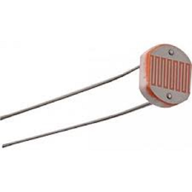 Picture of 10 Pieces of Light Dependent Resistors (LDR) (Red)