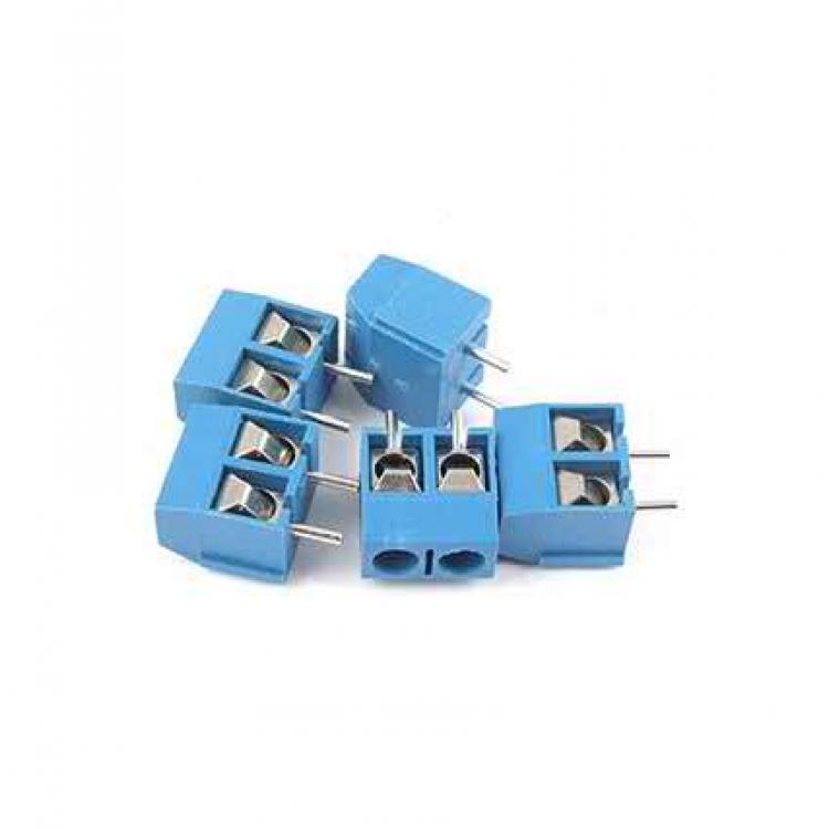 Picture of 2 Pin Plug-In Screw Terminal Block Connector- 5pcs (Multicolor)