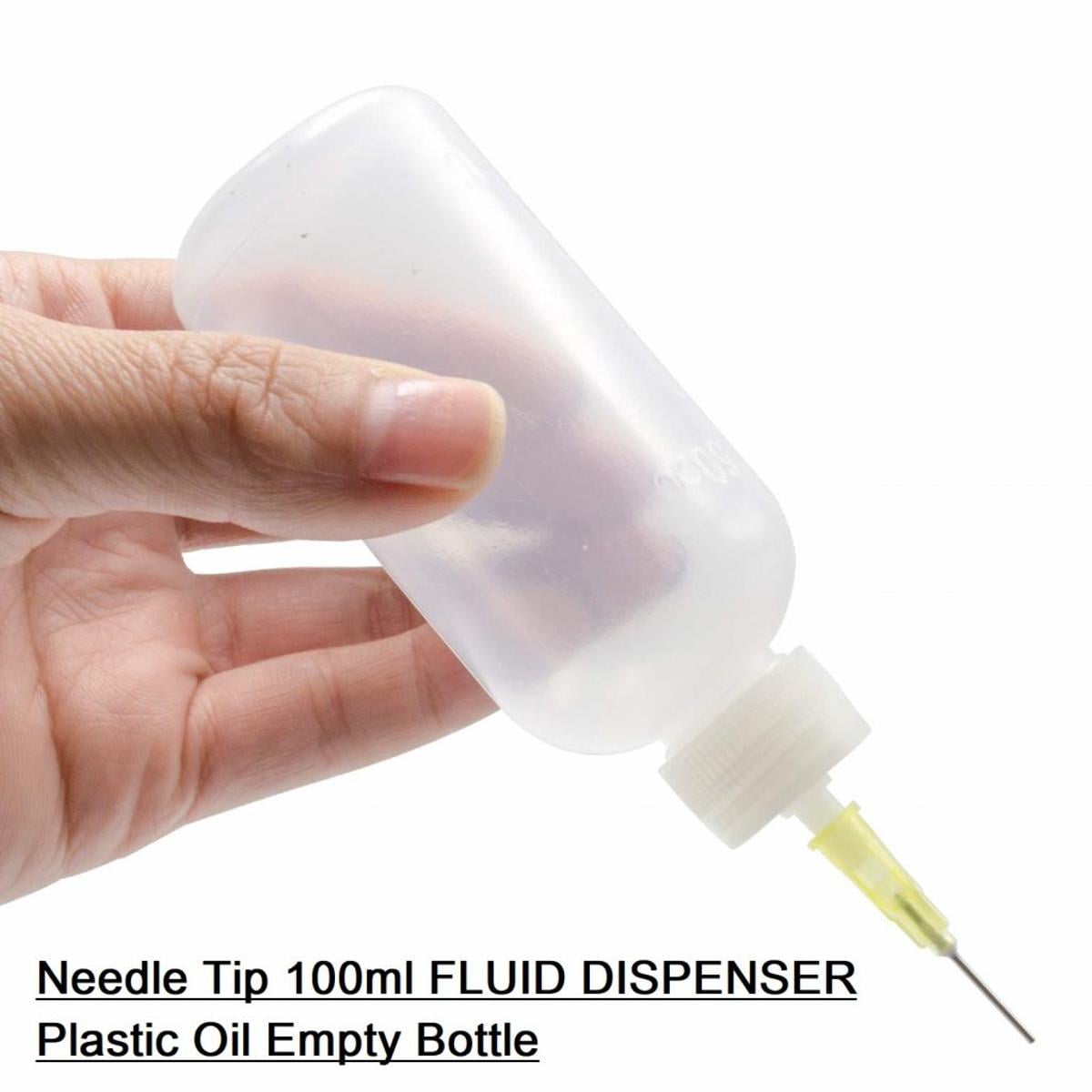 Picture of Needle Tip 100mL Plastic Bottle For Soldering Tools Repair Tools (White)